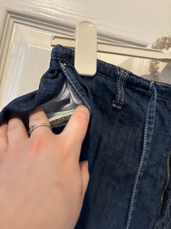 New Look drawstring size 12 petite new look wide leg jeans
