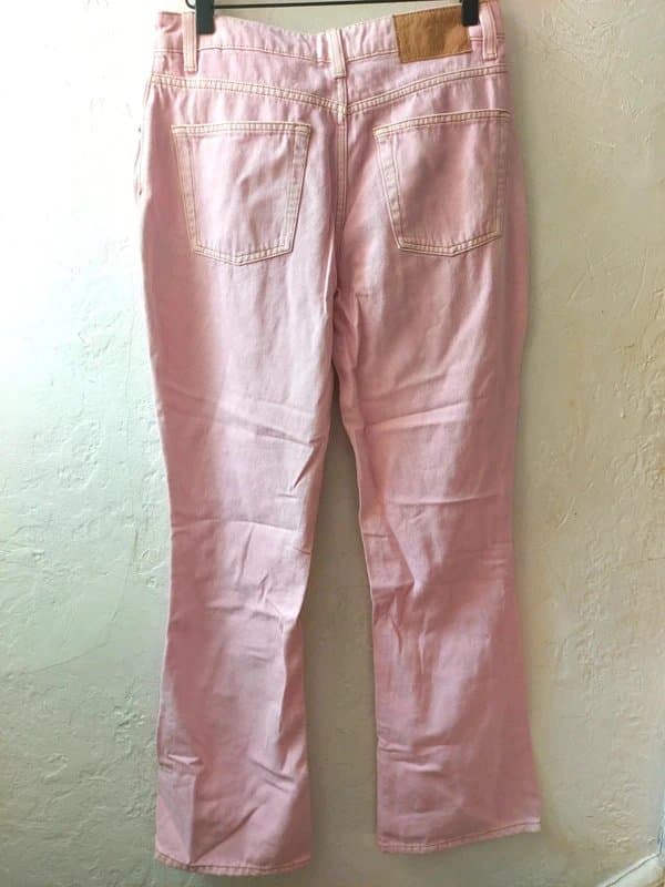 ASOS Design asos design pink flare jeans