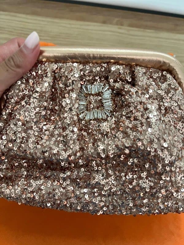 Never Fully Dressed Never fully dressed sequin bag