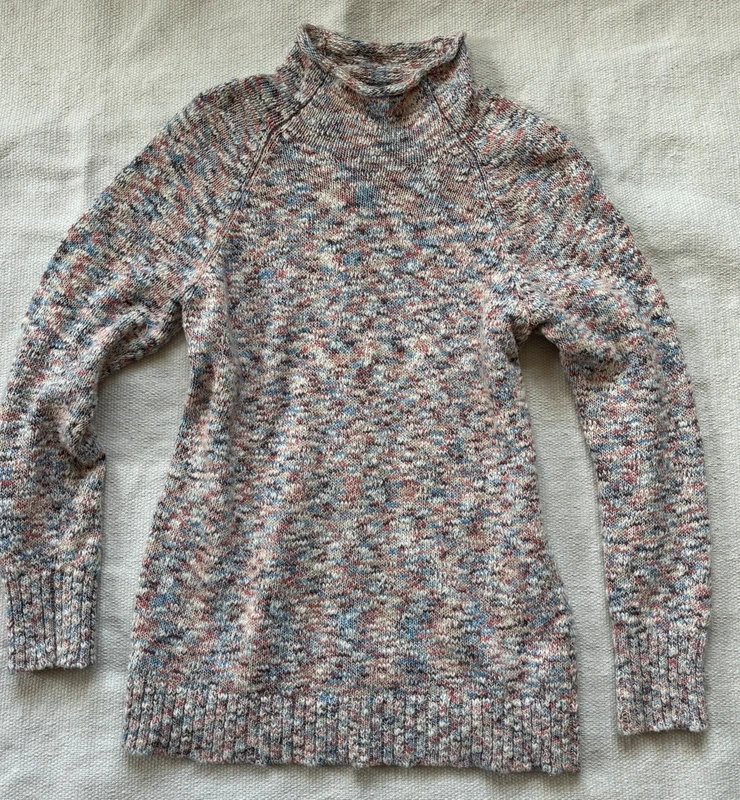 L.L. Bean LL Bean size S cotton knitted spring jumper sweater knit CBK style 90s 00s era - 1