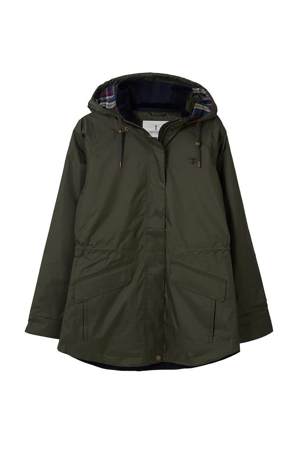 Lighthouse Clothing Lighthouse Clothing Men's Kendal Waterproof Raincoat Spring Summer Outdoor Coat in Green