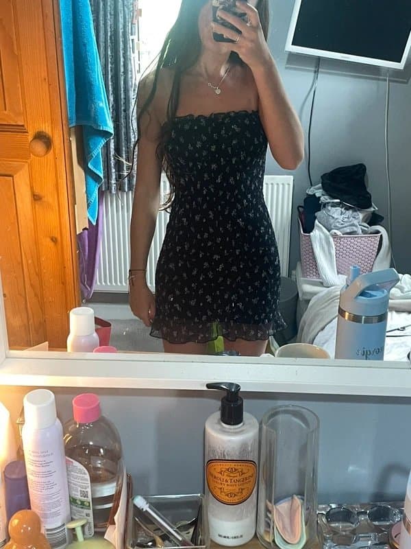 Bershka Xs mini dress strapless