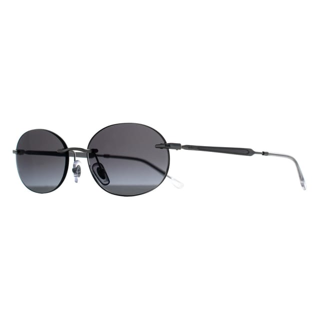 Ray-Ban Ray-Ban Women's Oval Silver Grey Gradient RB3767 - 2