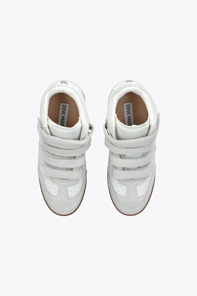 Steve Madden STEVE MADDEN Women's 'Mustang White' Trainers in White - 3