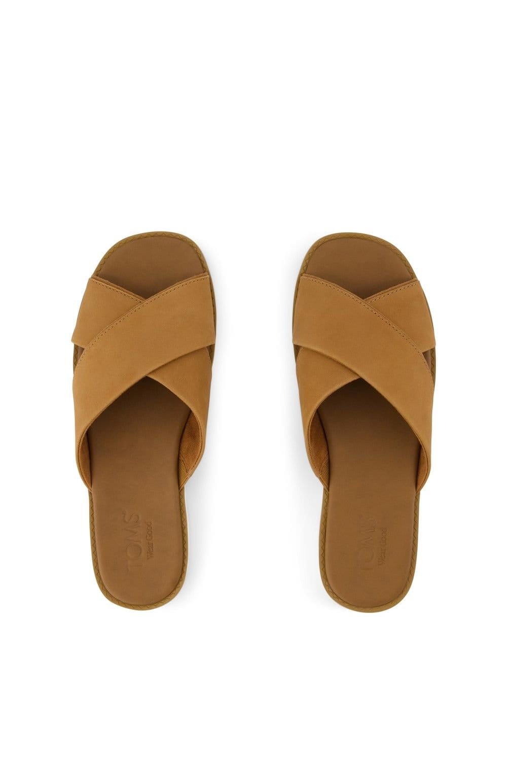 TOMS TOMS Women's Mae Crossover Sandal in Brown - 4