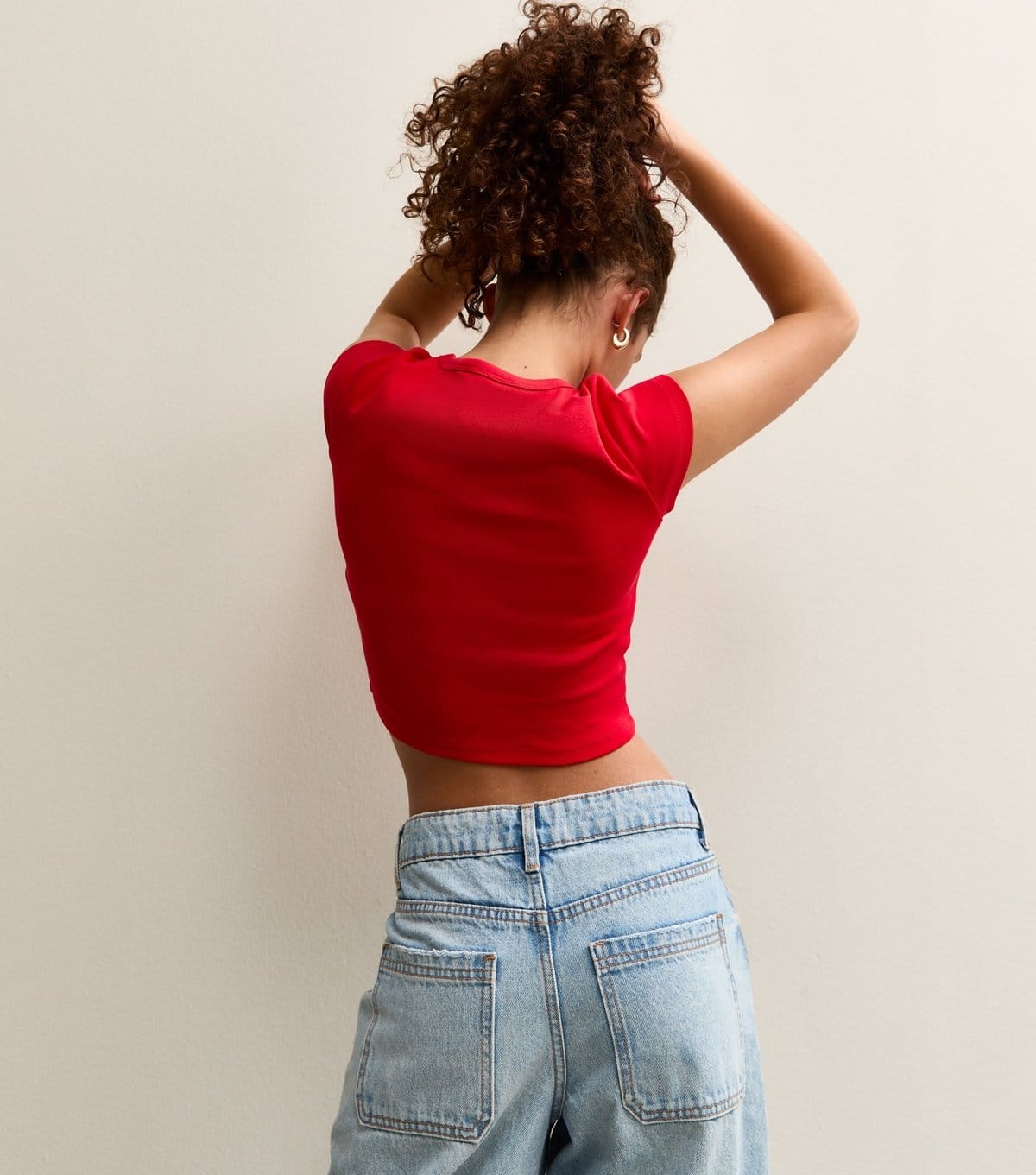 New Look Girls' Red Short Sleeve Top New Look - 4