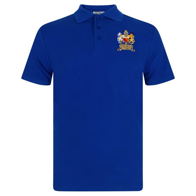 fan originals fan originals Men's Adults United 1968 European Colours Polo Shirt in Blue - 2