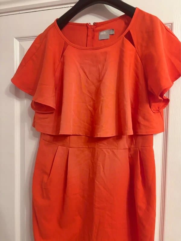 ASOS ASOS Bardot frill statement cute summer wedding party holiday 14 same day post