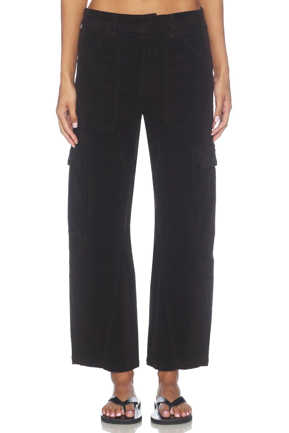 revolve Thassos Corduroy Twisted Seam Utility Pant