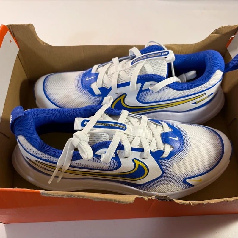 Nike Nike Cosmic Runner GS UK 4 / US 4.5 / EUR 36.5 - Brand New Blue/white/yellow