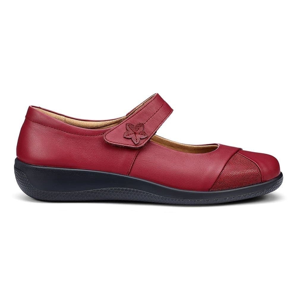 Hotter Hotter Women's 'Truly' Mary Janes in Red