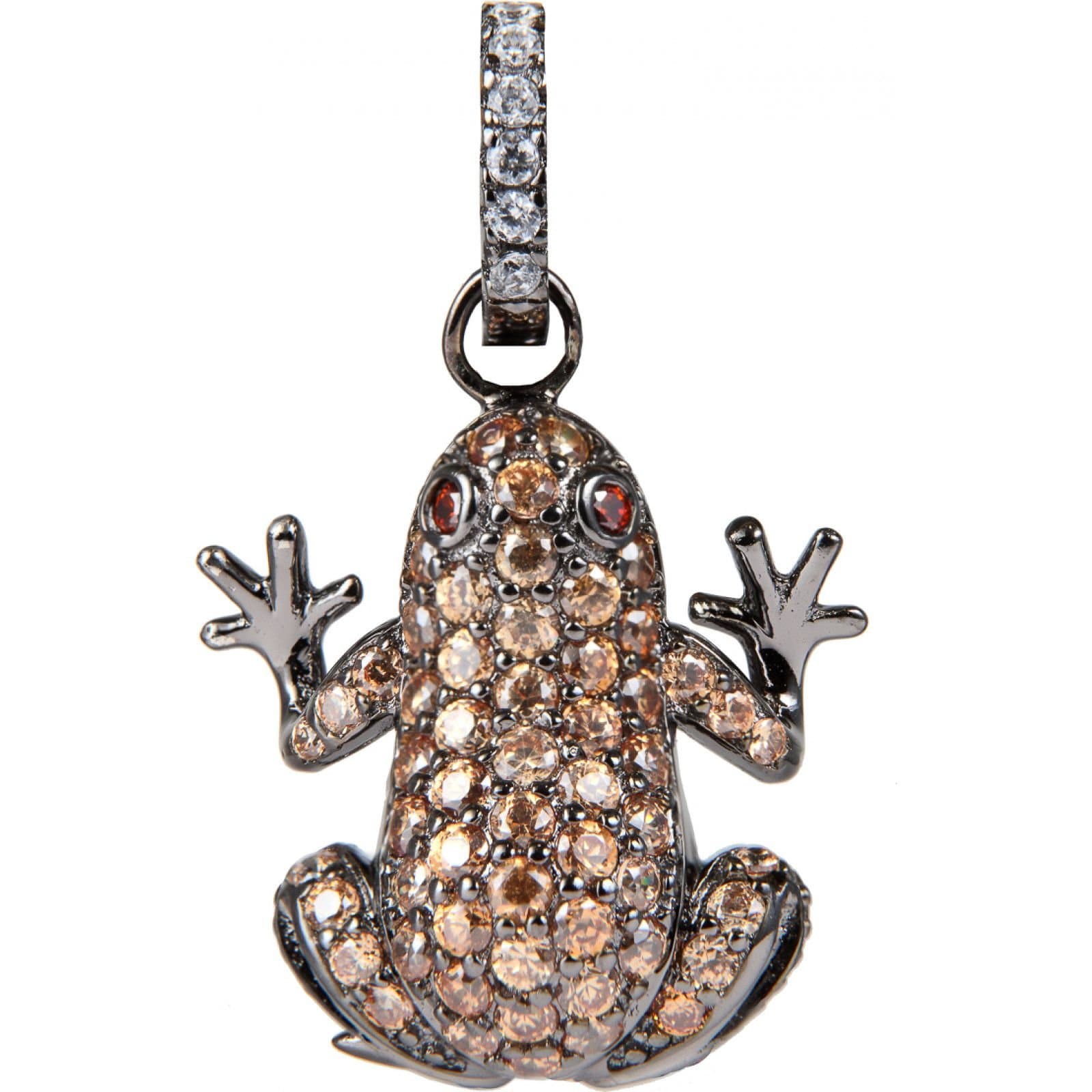Lancaster Lancaster Women's JLA-PEN-FROG-4 Charm in Black