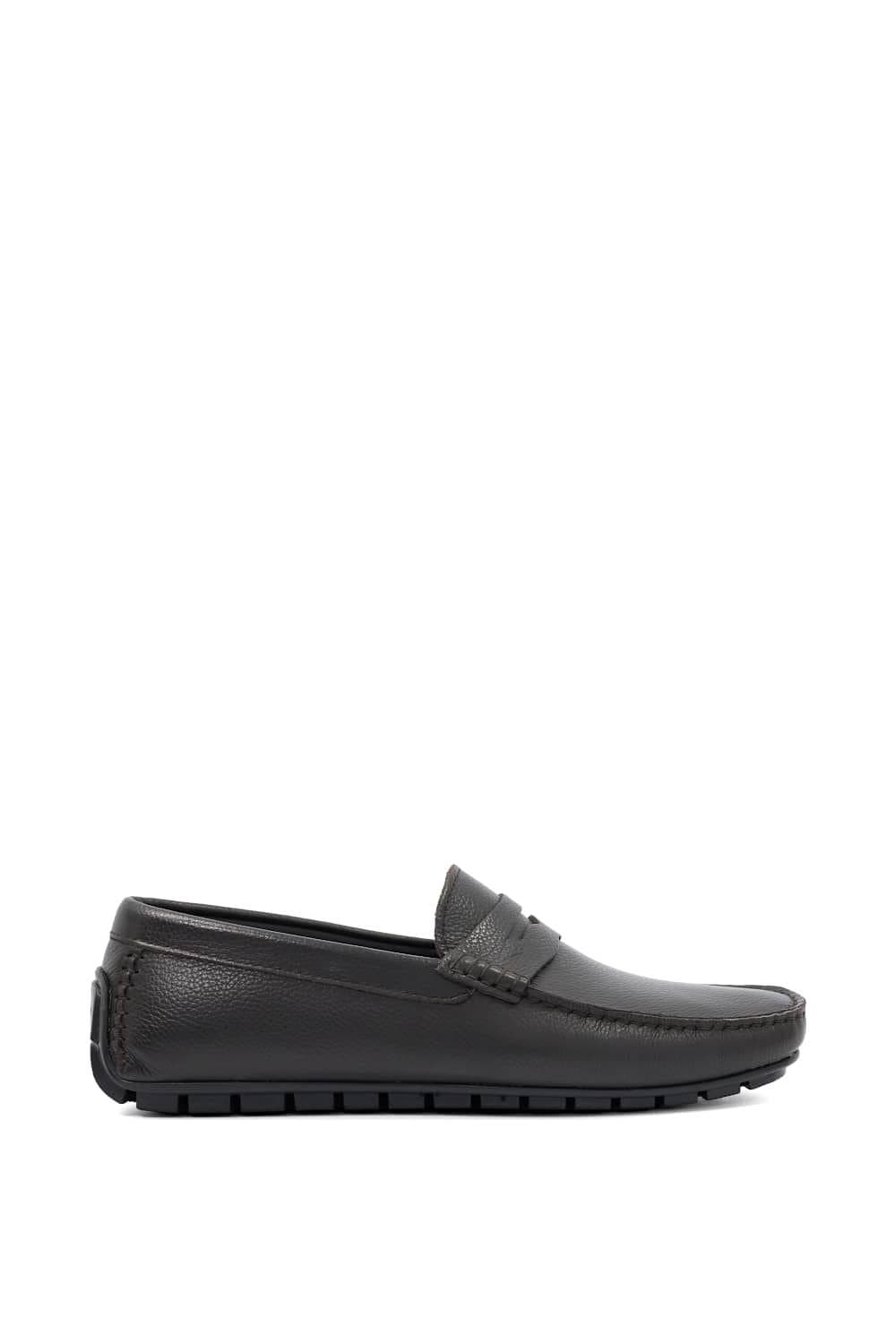 Dune London Dune London Men's 'Brackley' Leather Slip-On Shoes in Brown