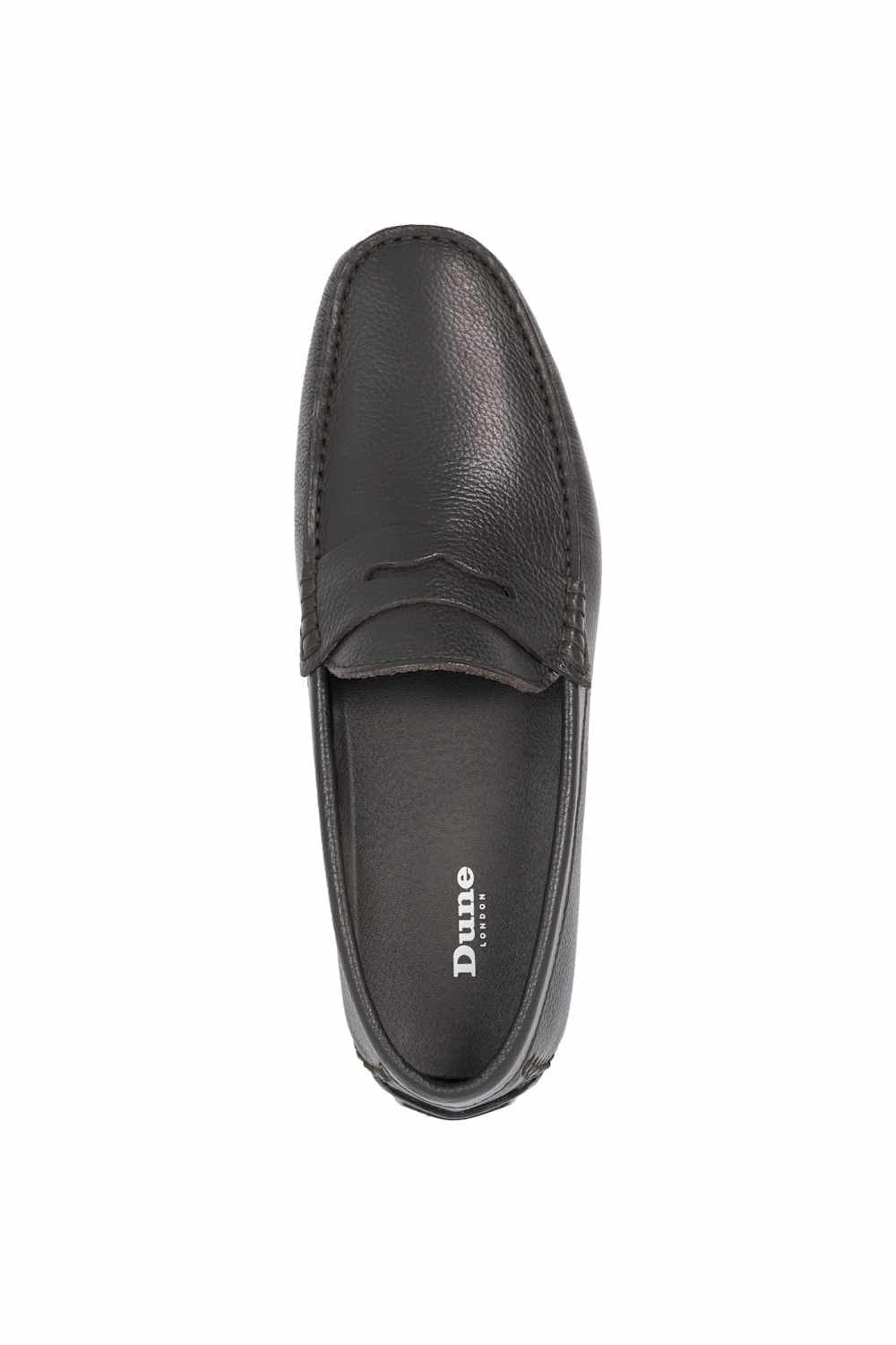 Dune London Dune London Men's 'Brackley' Leather Slip-On Shoes in Brown - 4