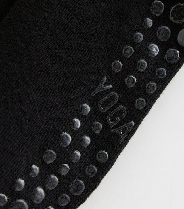 New Look Black Yoga Tube Sock New Look - 2