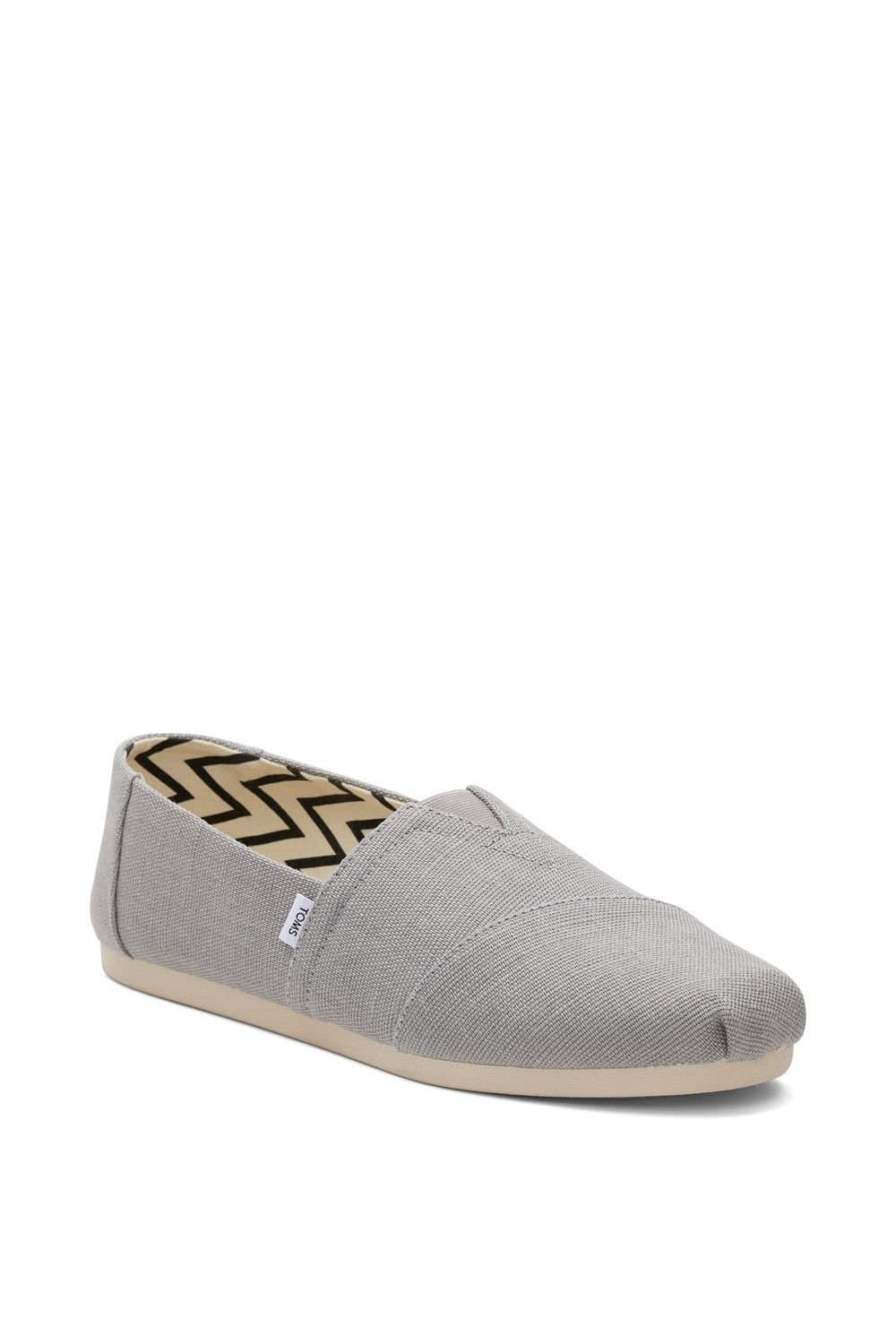 TOMS TOMS Men's Alpargata Slip on Shoe in Grey