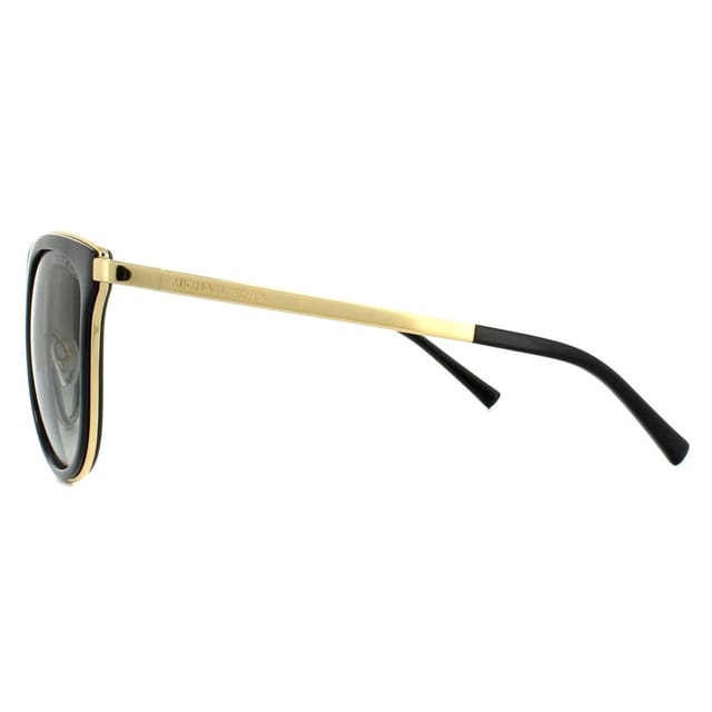 Michael Kors Michael Kors Women's Cat Eye Black Gold Grey Gradient Sunglasses - 3