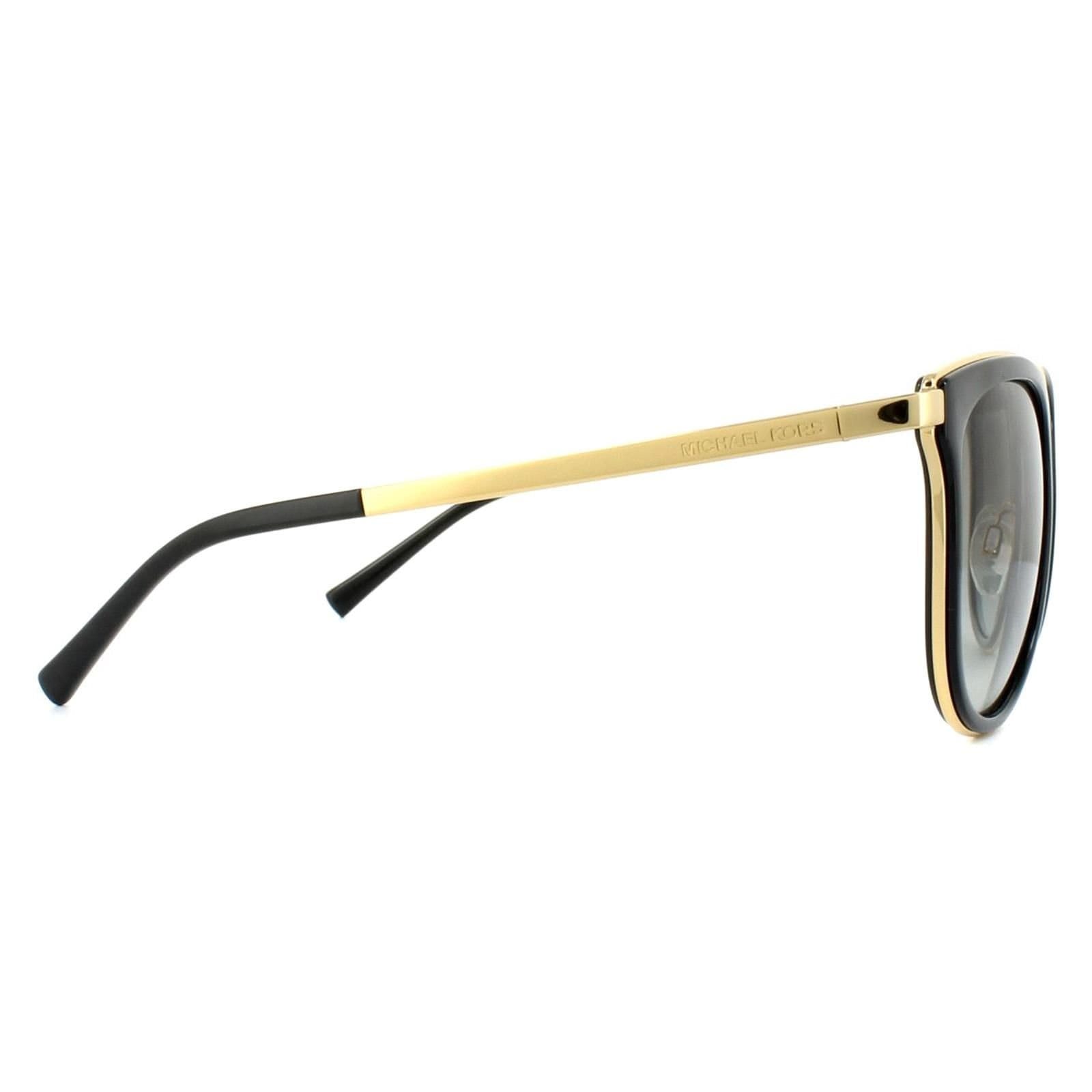 Michael Kors Michael Kors Women's Cat Eye Black Gold Grey Gradient Sunglasses - 4