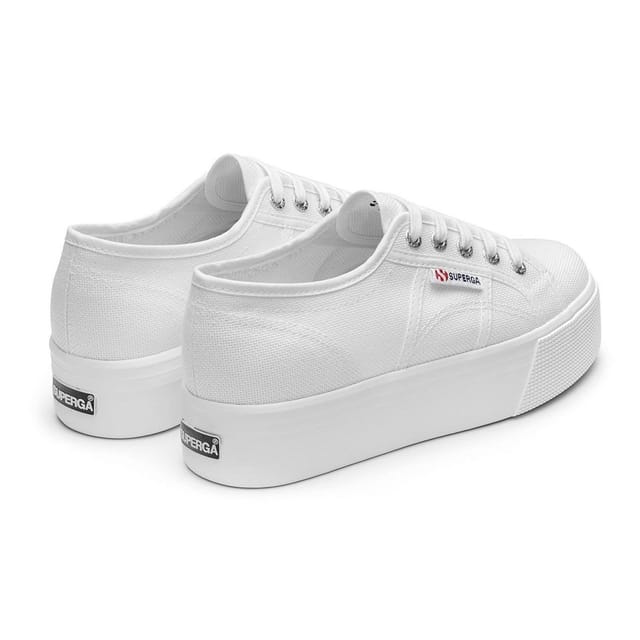Superga Superga Women's 2790 Linea Up Down Trainers in White - 2