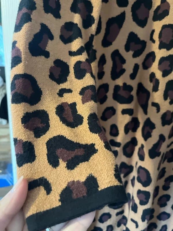 Never Fully Dressed Never Fully Dressed leopard Print frill bottom dress