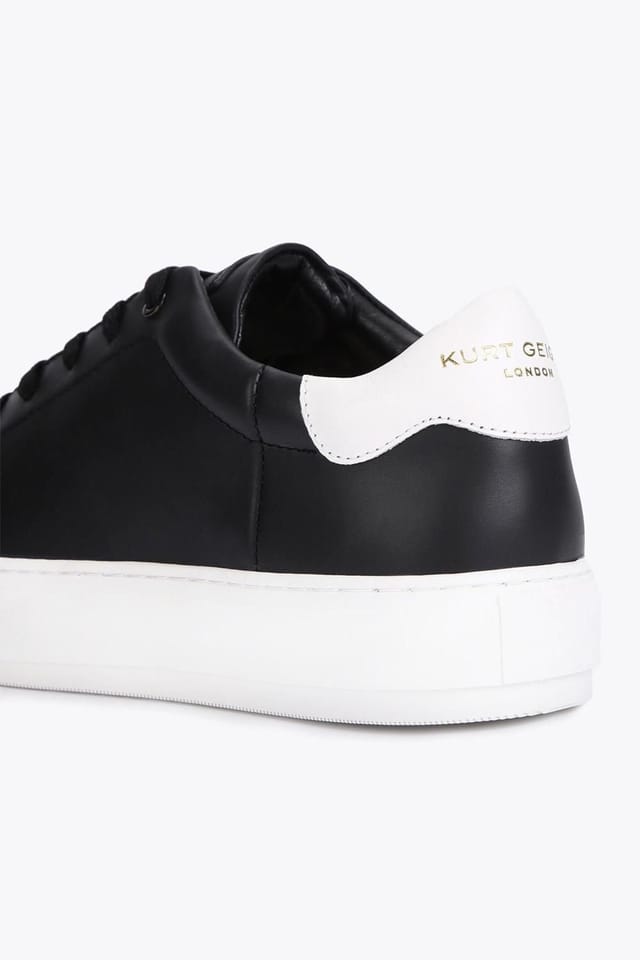 Kurt Geiger London Kurt Geiger London Men's 'Laney Mens' Leather Trainers in Black - 3