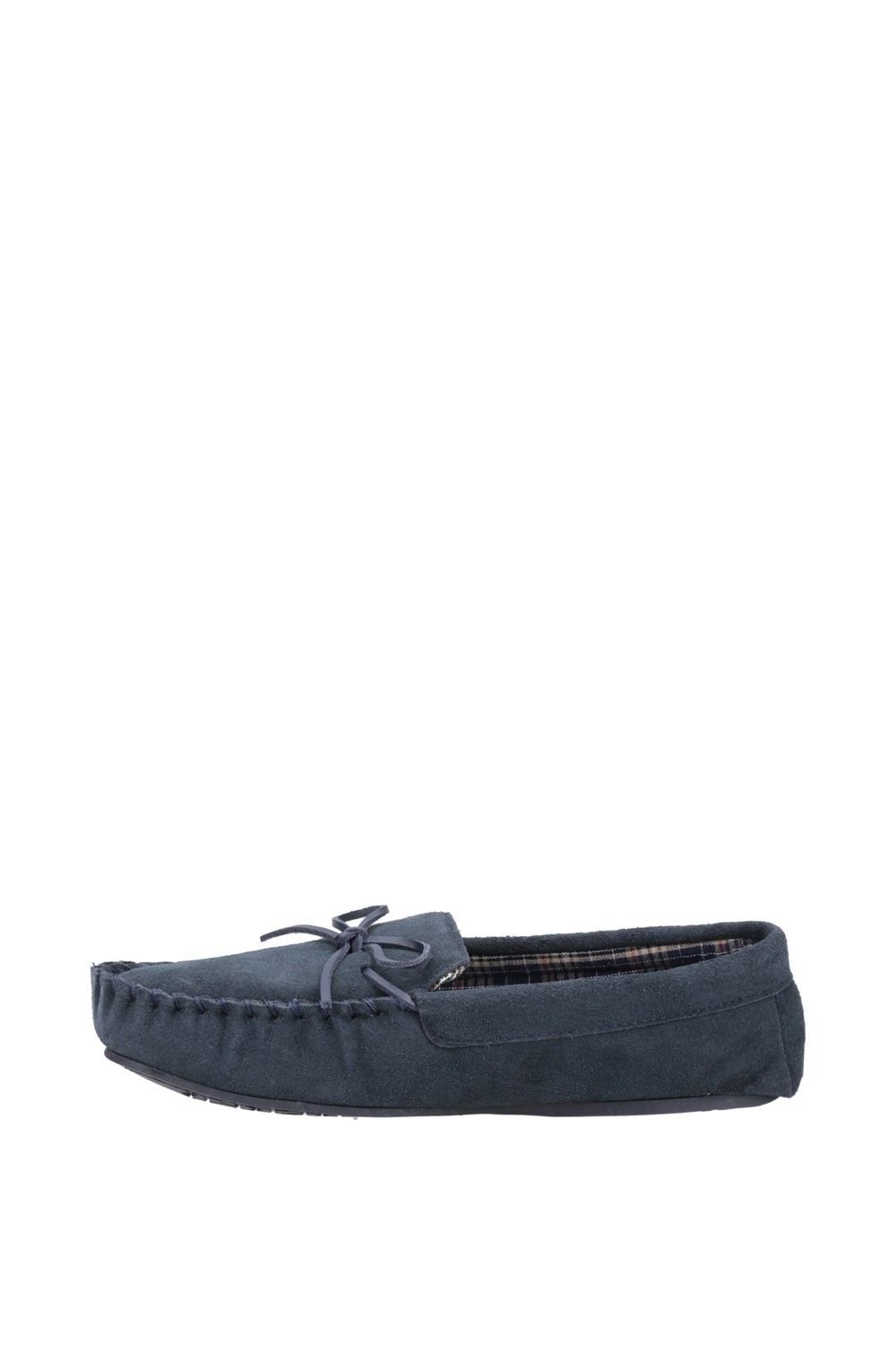 Hush Puppies Hush Puppies Men's 'Clyde' Classic Slippers in Navy - 4