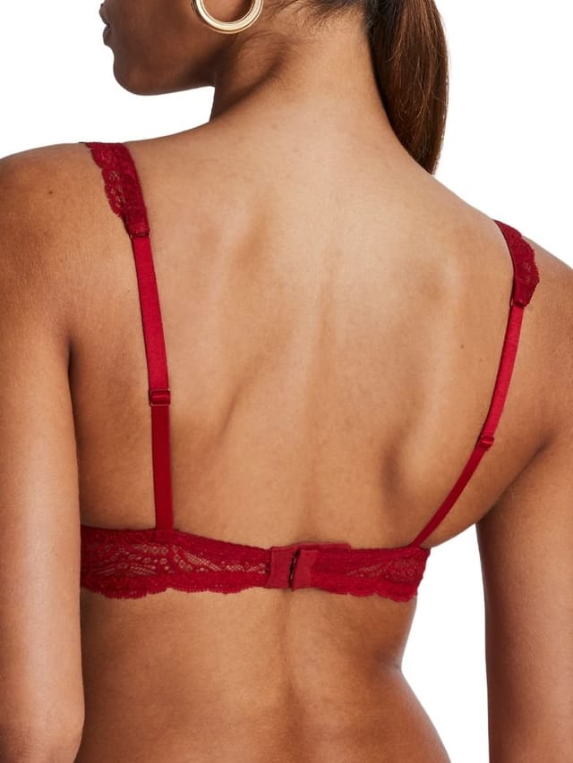 Aubade Aubade Women's Danse Des Sens Moulded Push-Up Bra in Red - 2