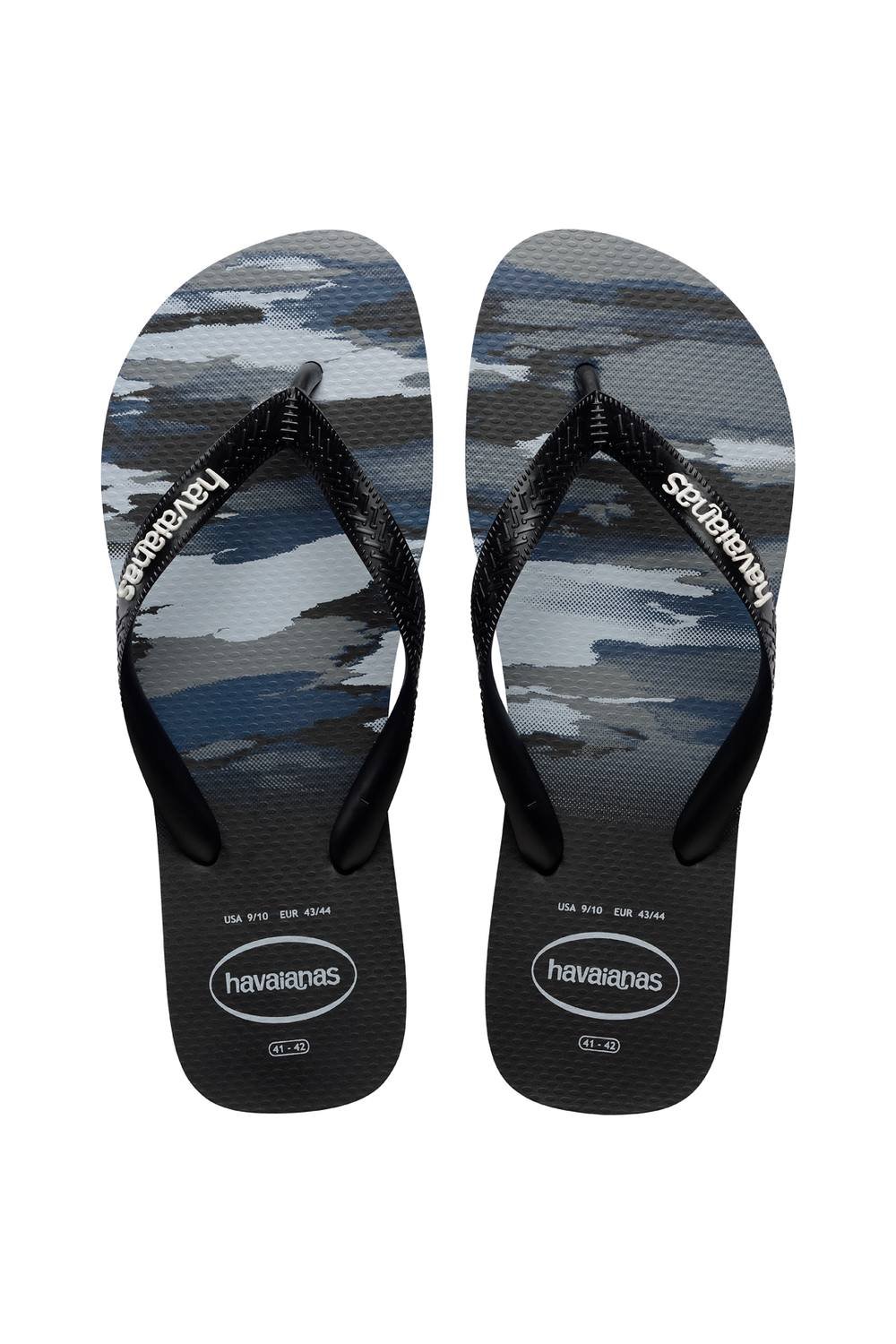 Havaianas Havaianas Men's Top Camu Black/Black/White in Black - 2