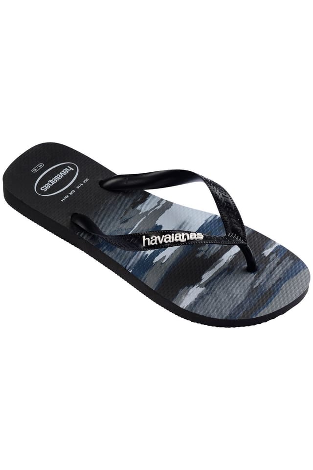Havaianas Havaianas Men's Top Camu Black/Black/White in Black - 2