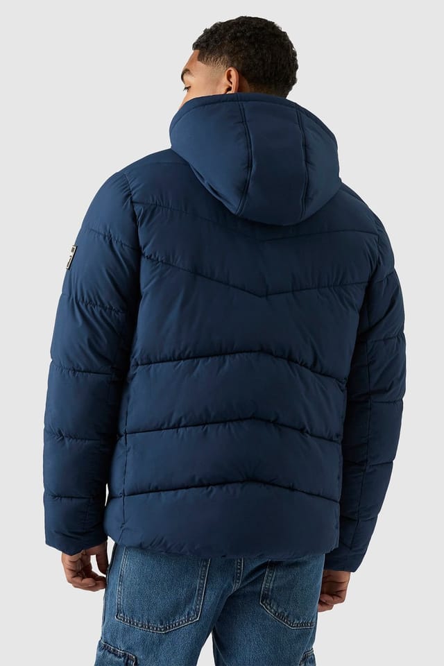 Reebok Reebok Men's Stretch Puffer Jacket in Navy - 2