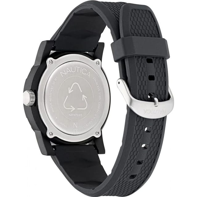 Nautica Nautica Men's NAPATS303 Ayia Triada 43mm Quartz Watch in Black - 2