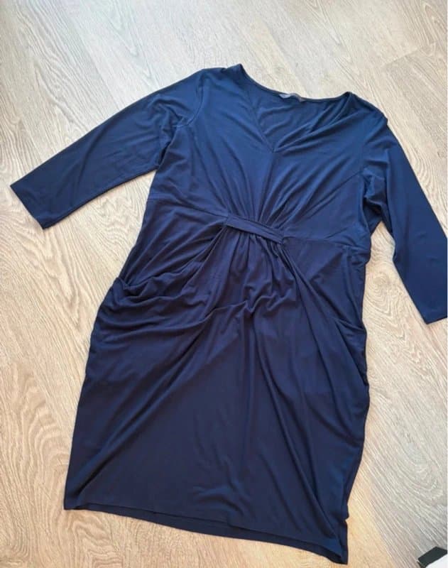 Marks & Spencer Marks and Spencer’s ruched front flattering dress size 18