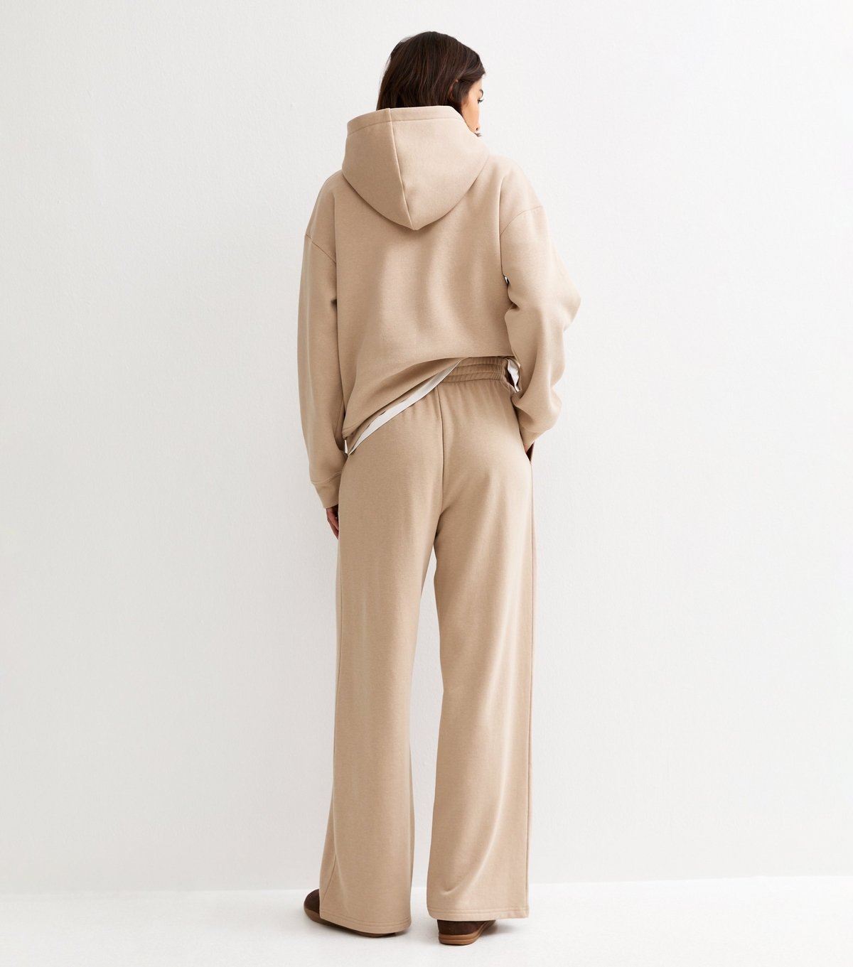 New Look Women's Camel Wide Leg Joggers New Look - 4