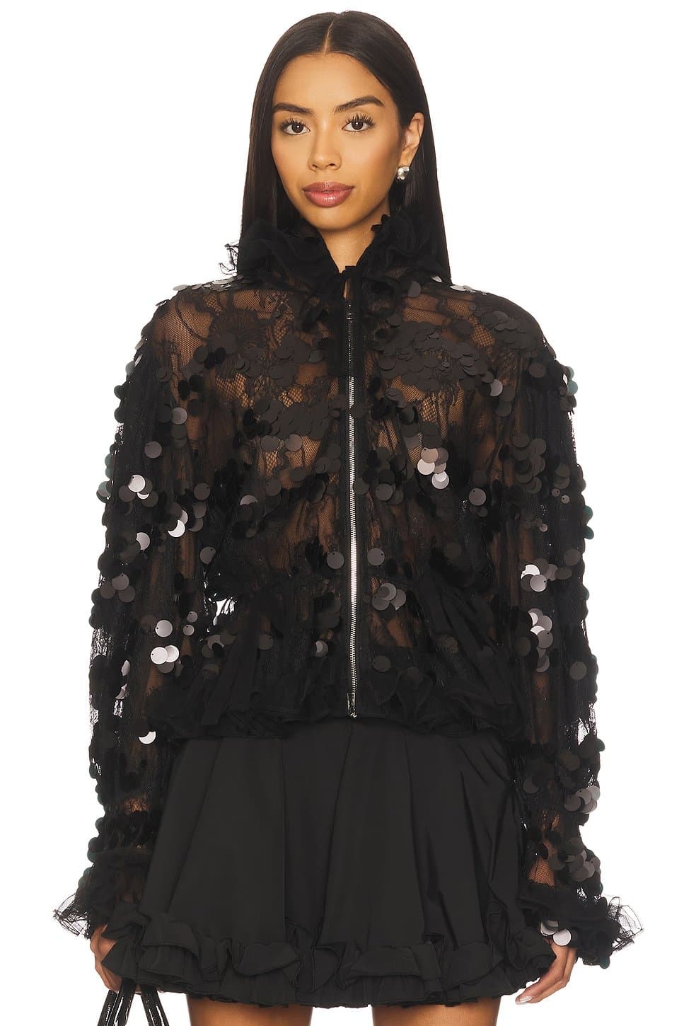 revolve Sofie Sequin Lace Jacket