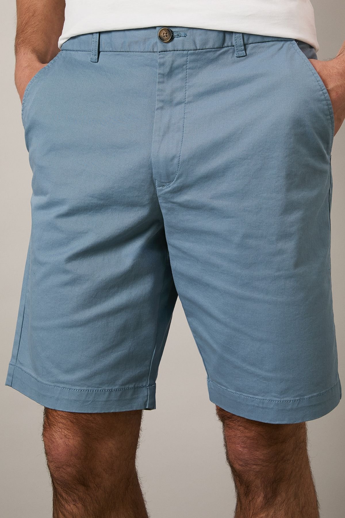 Maine Maine Men's Premium Chino Shorts in Blue - 3