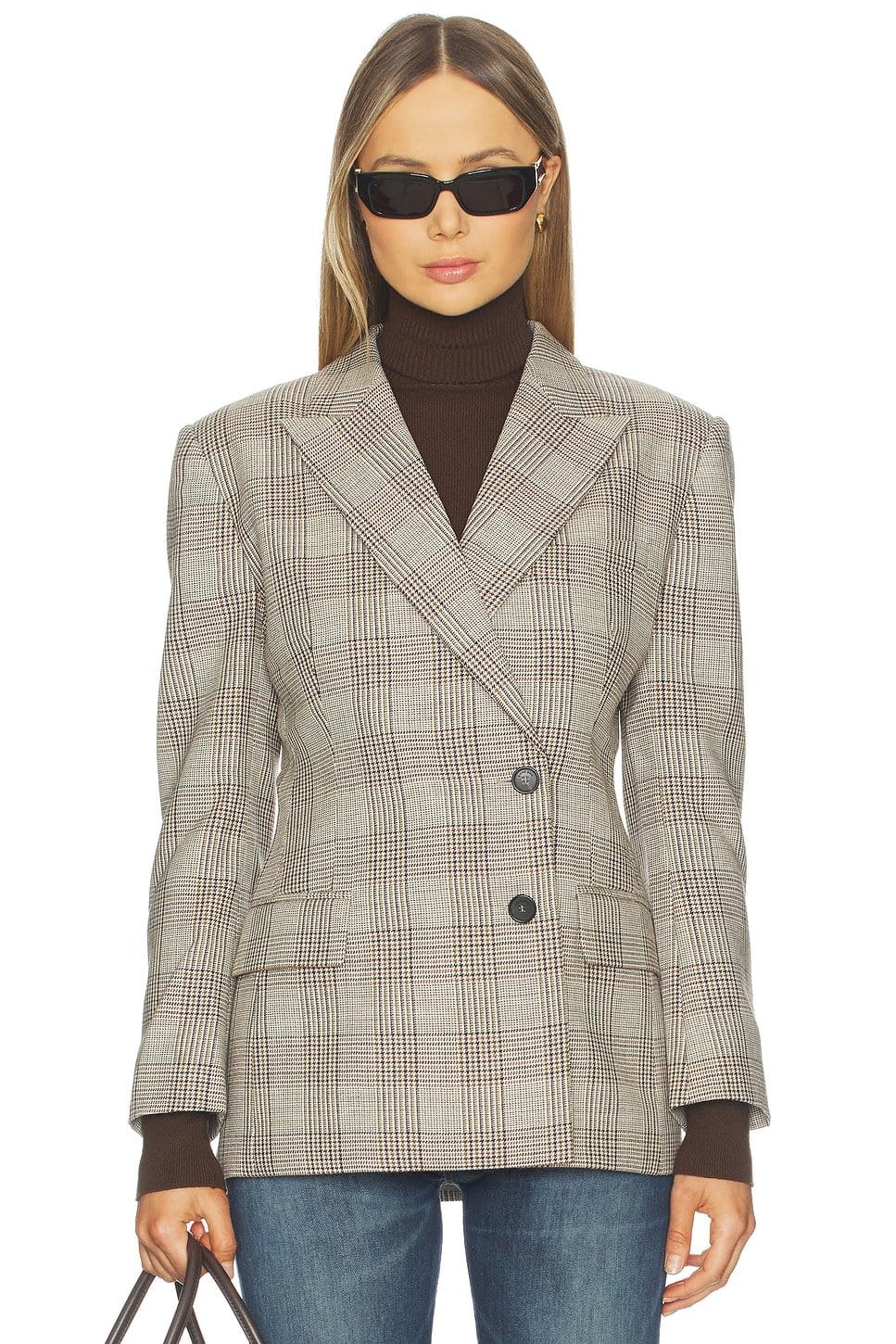 brown plaid