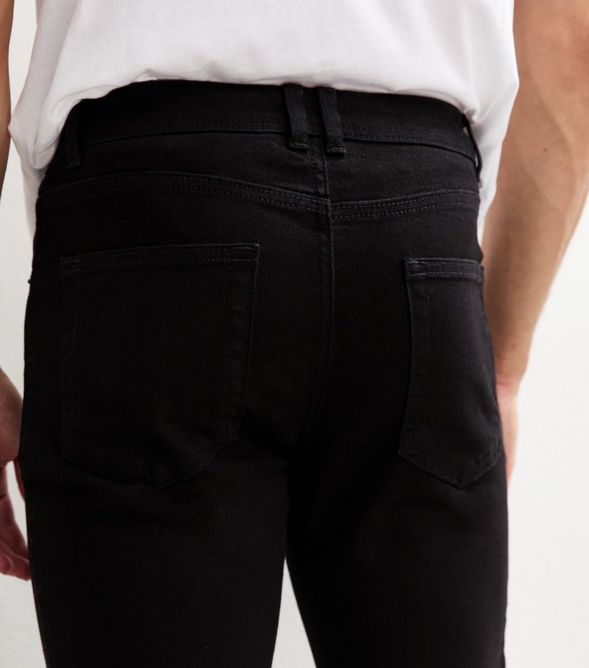 New Look Men's Black Skinny Jeans New Look - 3