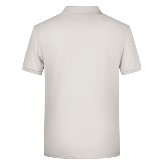 James and Nicholson James and Nicholson Men's Basic Polo Shirt in Natural - 2