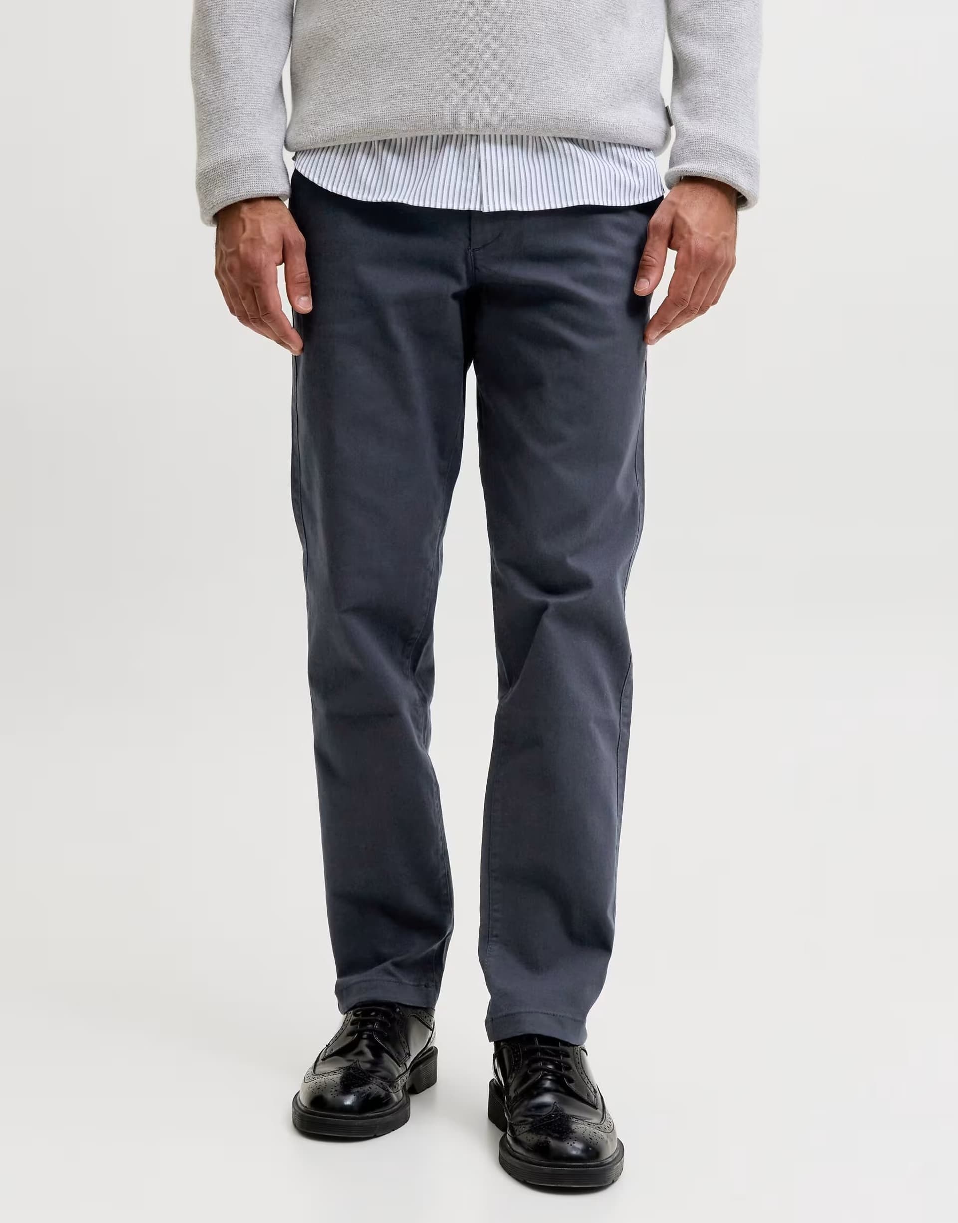 ASOS Jack & Jones Chino trousers in dark navy