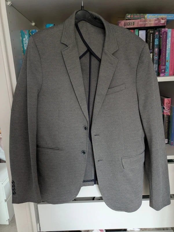 New Look Grey Wool Blazer