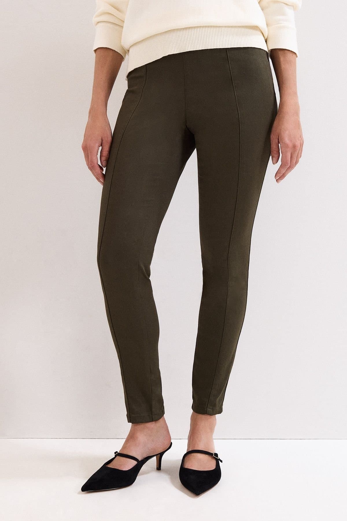 Phase Eight Phase Eight Women's Amina Trouser in Dark Olive