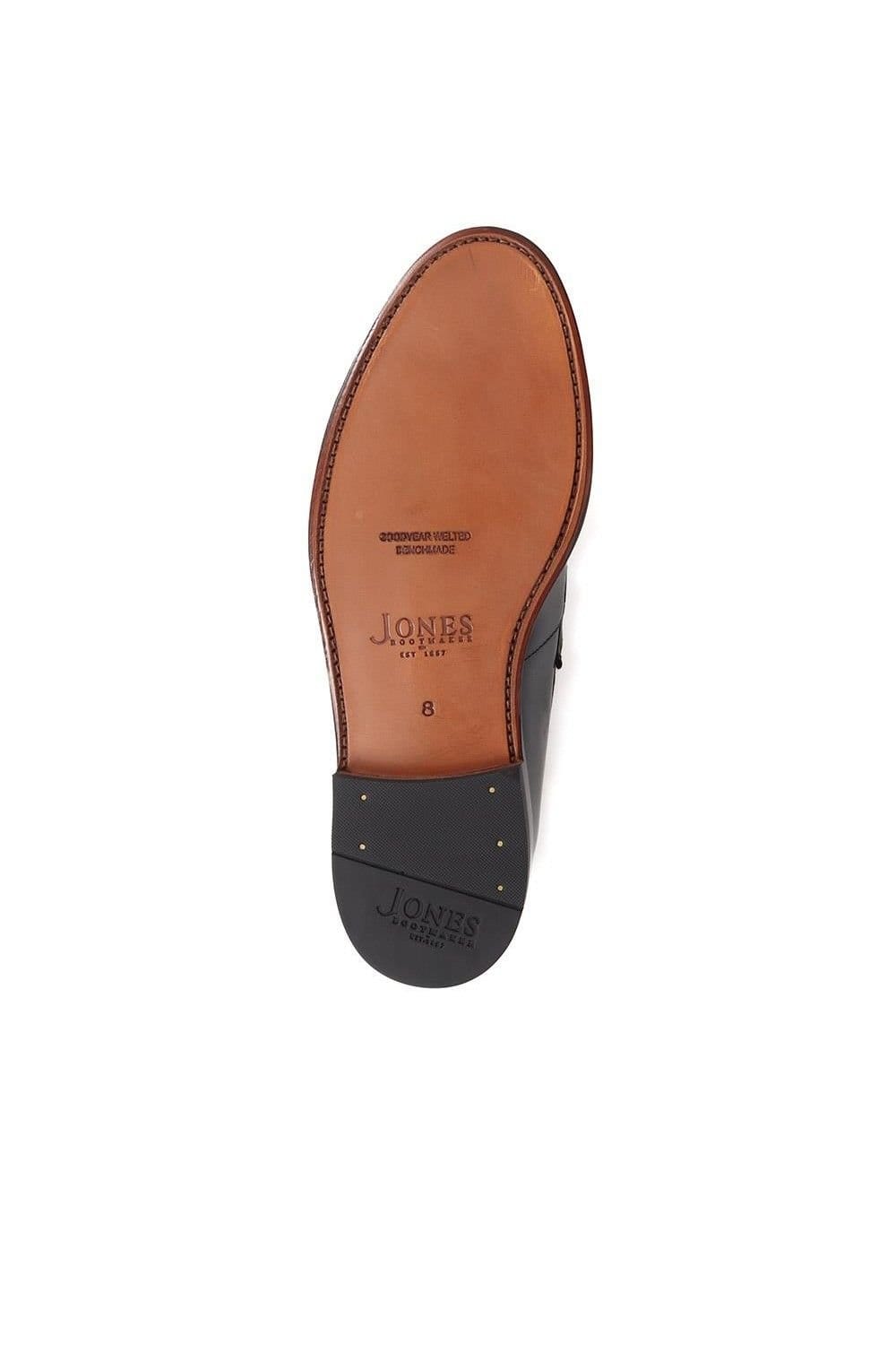 Jones Bootmaker Jones Bootmaker Men's Barcelona Goodyear Welted Leather Loafers in Black - 4