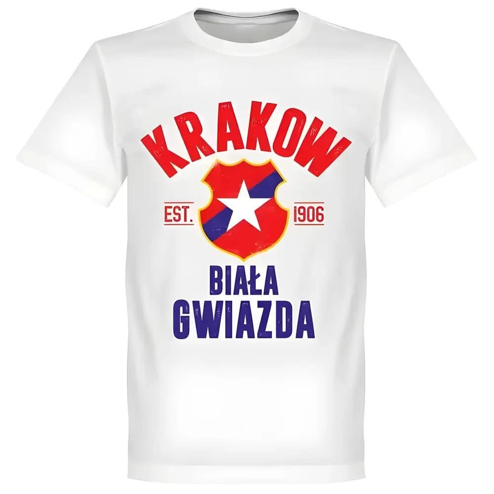 Wisla Krakow Wisla Krakow Men's Established T‑Shirt in White - 1