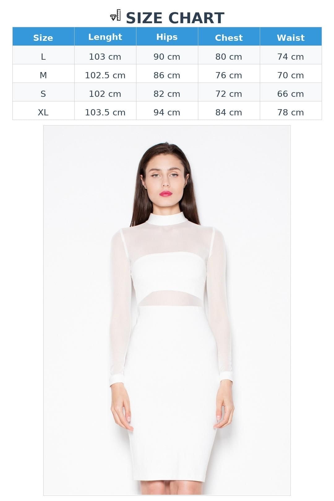 Love Lace Love Lace Women's Mesh Sleeve Waist Cutout Knit Dress in White - 4