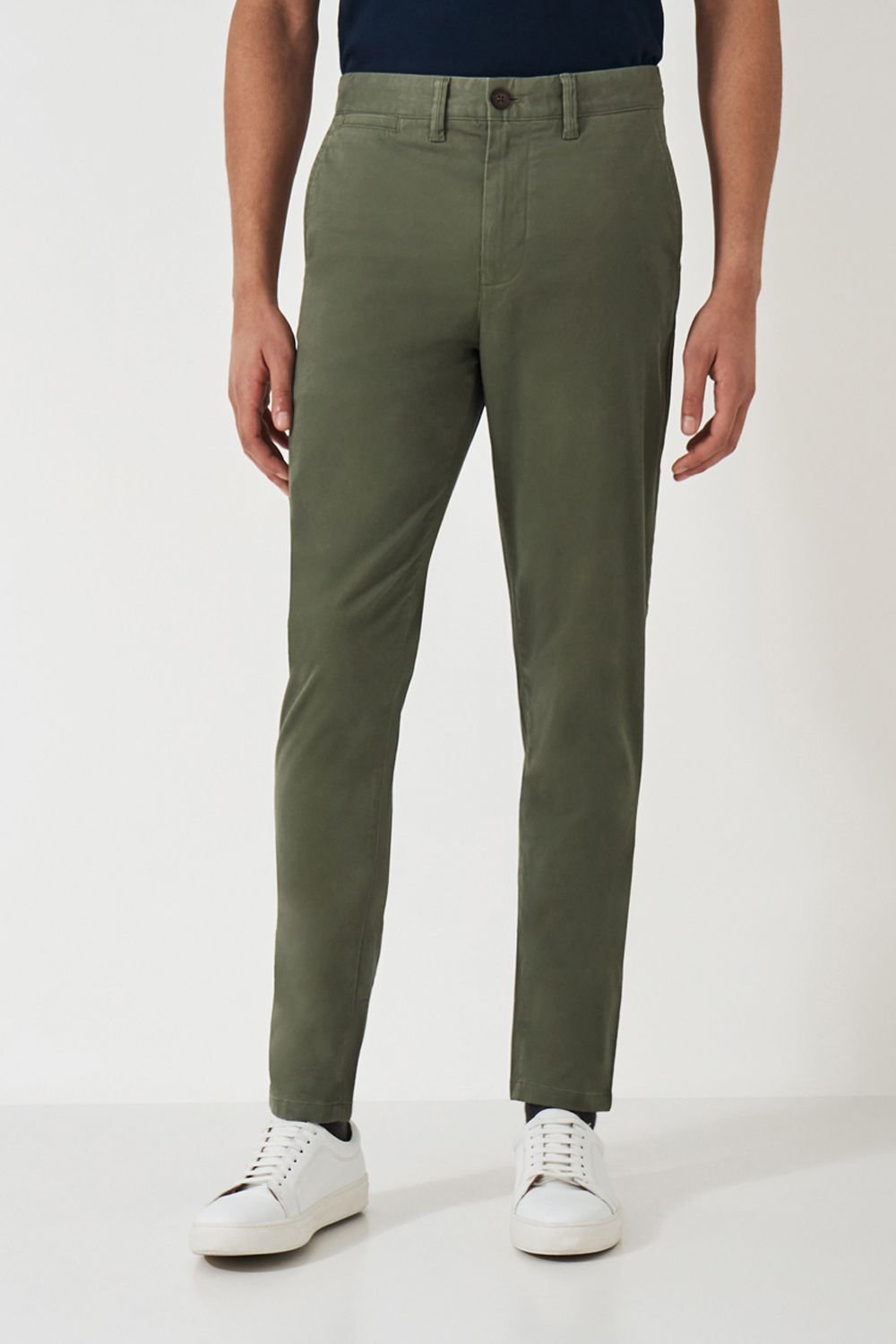 Crew Clothing Crew Clothing Men's Slim Chino Olive - 3