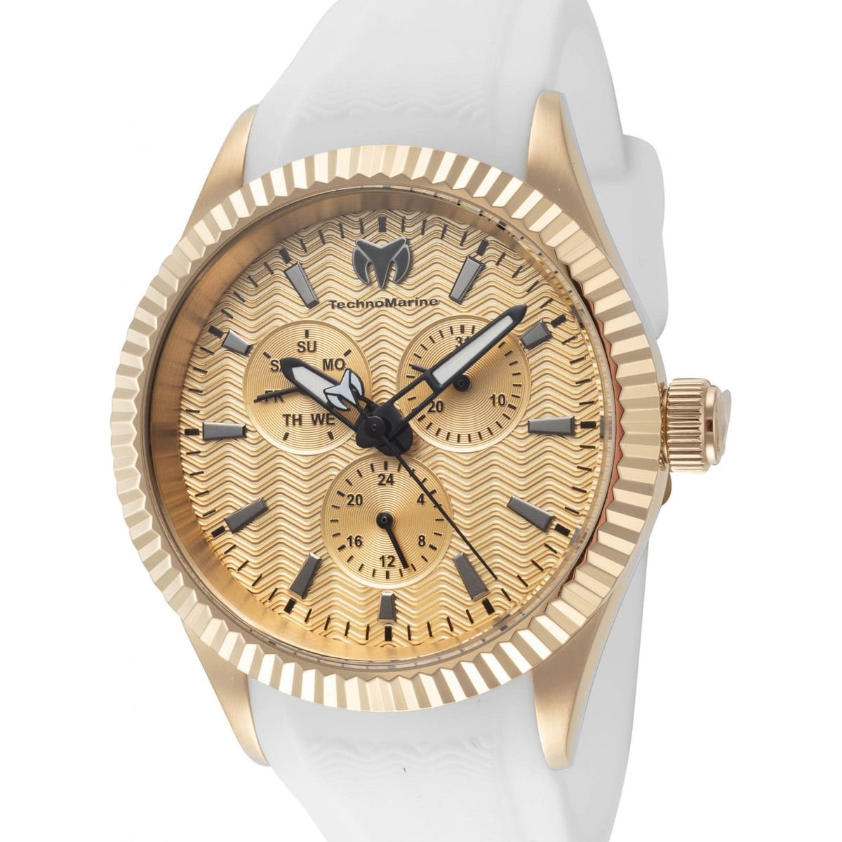 TechnoMarine TechnoMarine Men's TM-724002 42mm Quartz Watch in White - 1