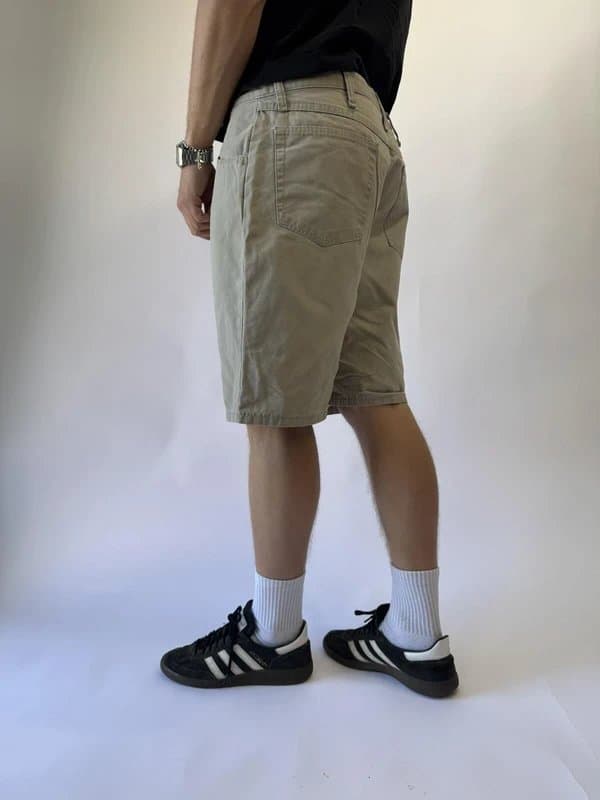 Wrangler Vintage Wrangler Shorts Baggy Beige Denim Carpenter Jorts 36