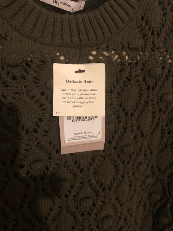 TU Woman Knitwear size 8 top jumper