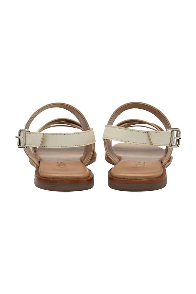Lotus Lotus Women's 'Torro' Leather Slingback Sandals in Nude - 3