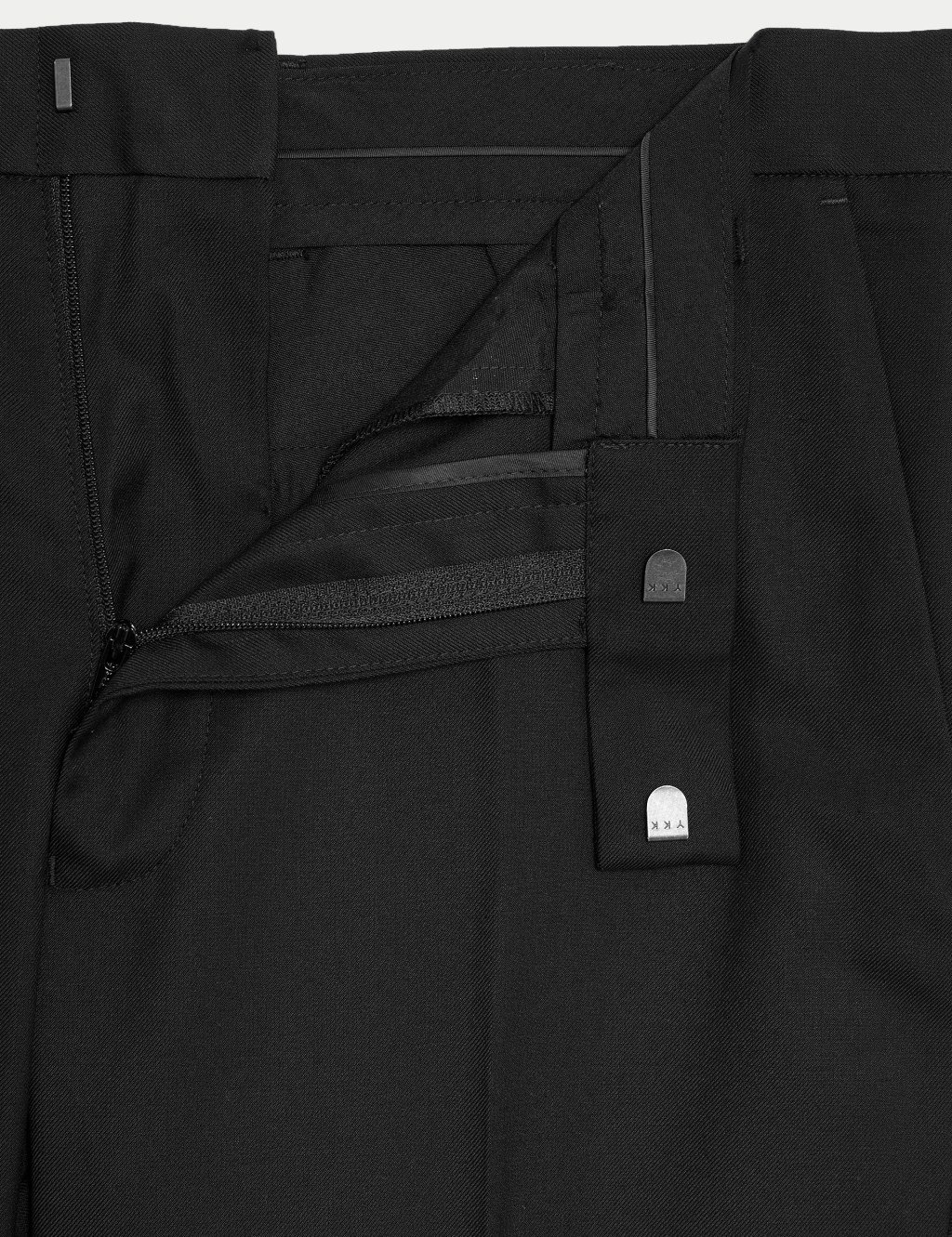 Marks & Spencer M&S Slim Fit Stretch Ultimate Suit Trousers Black - 2